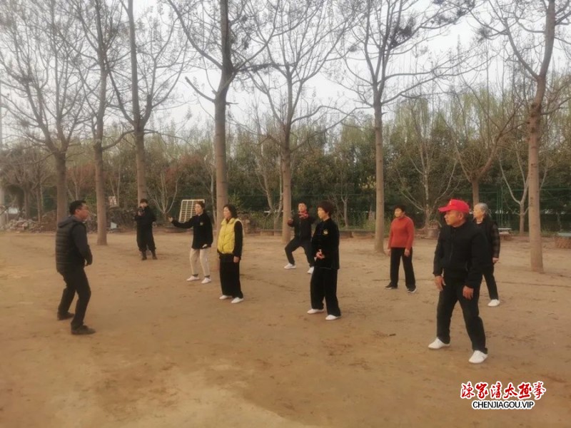 杭州太极拳爱好者组团到访陈家沟寻根游学