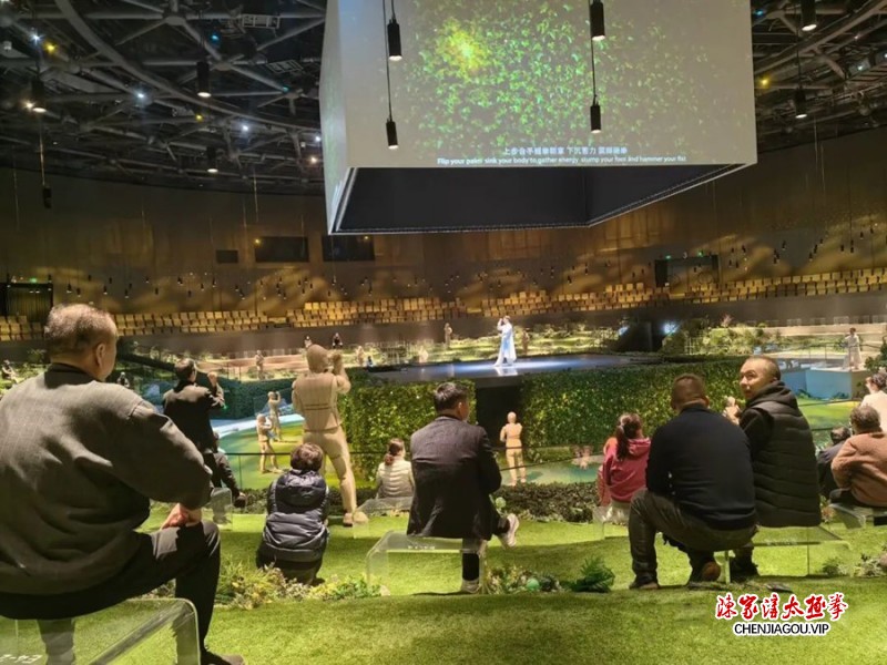 杭州太极拳爱好者组团到访陈家沟寻根游学