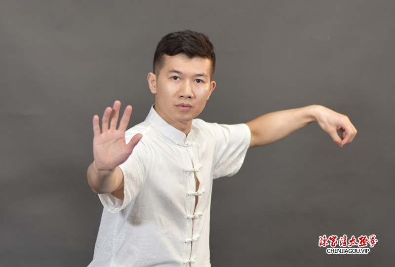 太极拳师蒋勇锋的拳艺风采