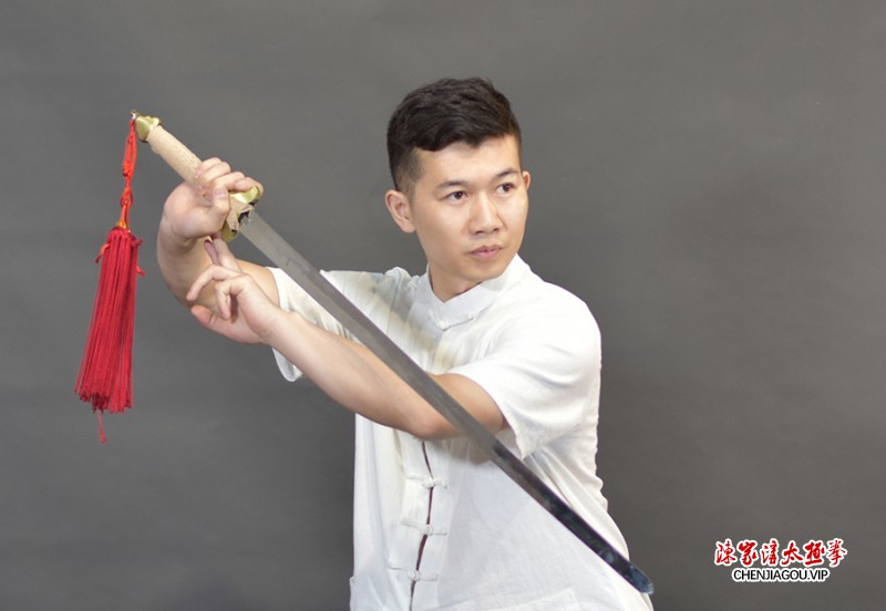 太极拳师蒋勇锋的拳艺风采