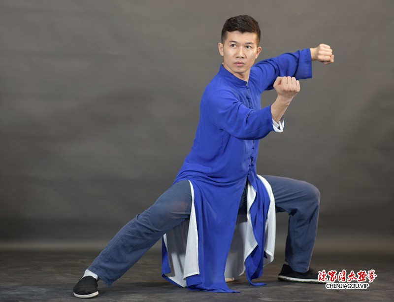 太极拳师蒋勇锋的拳艺风采