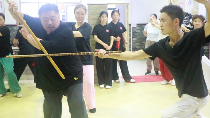常子轩陈式太极单剑剑法应用孟州培训班圆满落幕