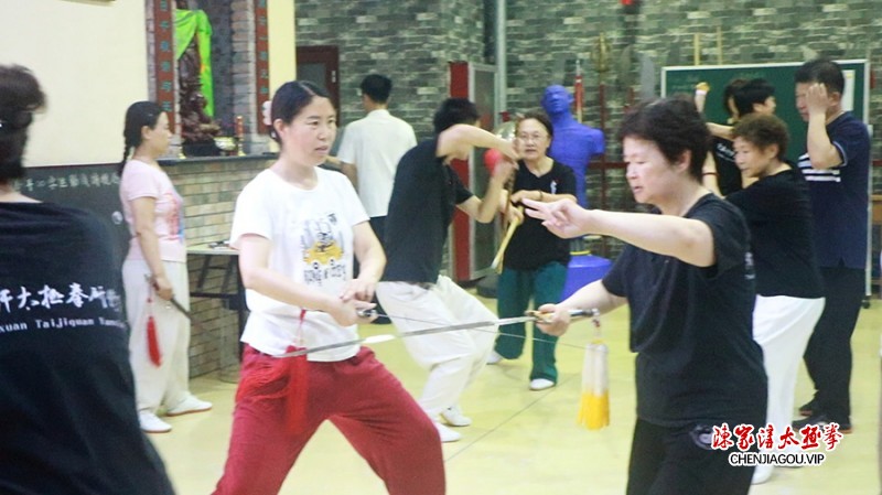 常子轩陈式太极单剑剑法应用孟州培训班圆满落幕